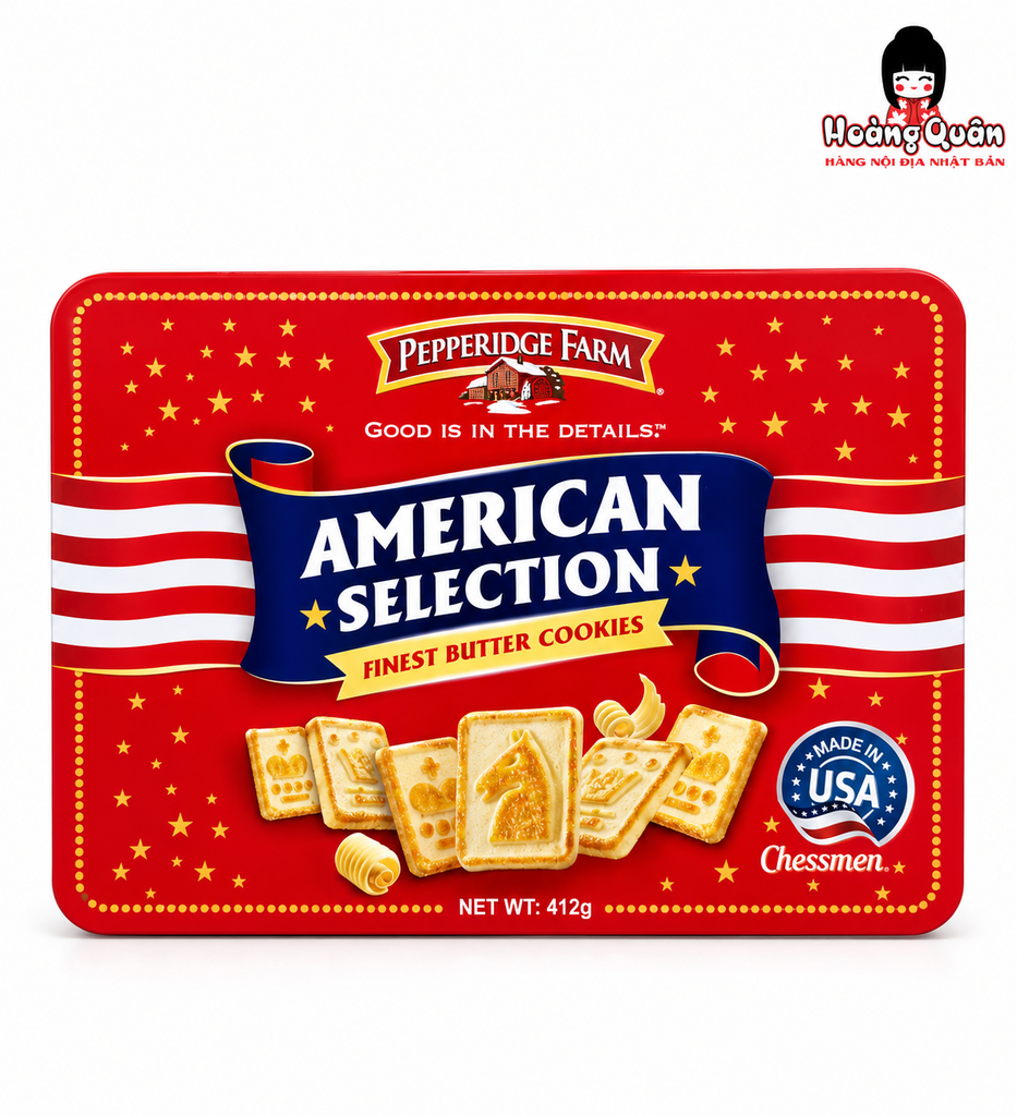 Bánh Quy Pepperidge Farm American Selection 412g