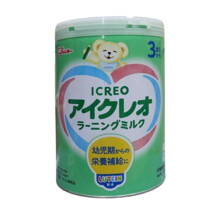 Sữa Glico Icreo Learning Milk 820g (Bé Trên 3 Tuổi)