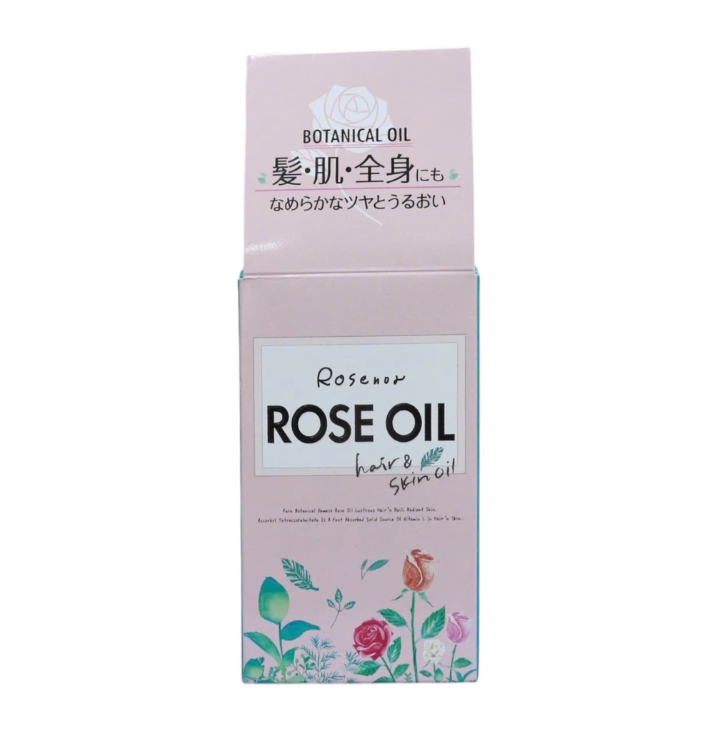 Tinh Dầu Hoa Hồng Dưỡng Ẩm Cho Da & Tóc Rosenoa 60ml