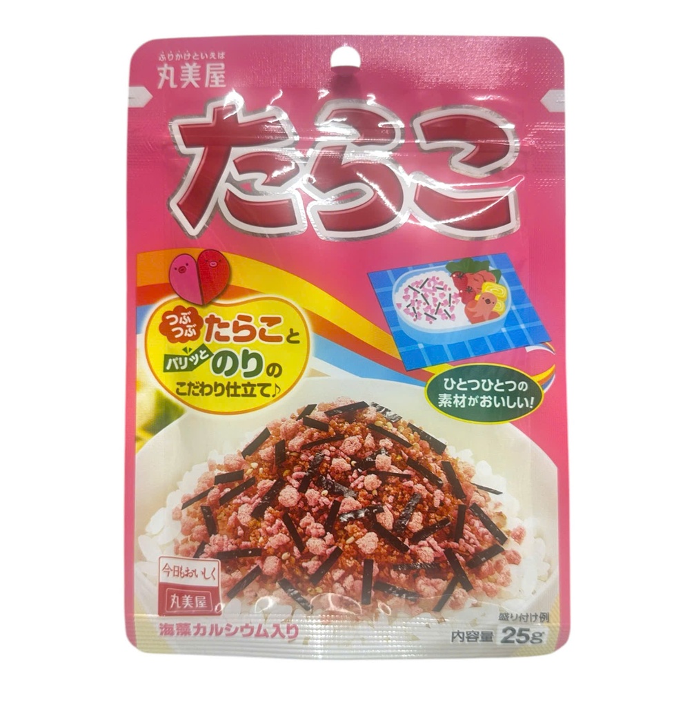 Gia Vị Rắc Cơm Marumiya Vị Trứng Cá Tuyết 25g