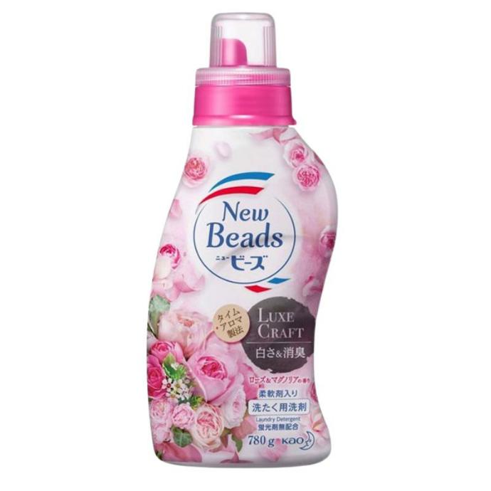 Nước Giặt Kao New Beads Hoa Hồng 780g