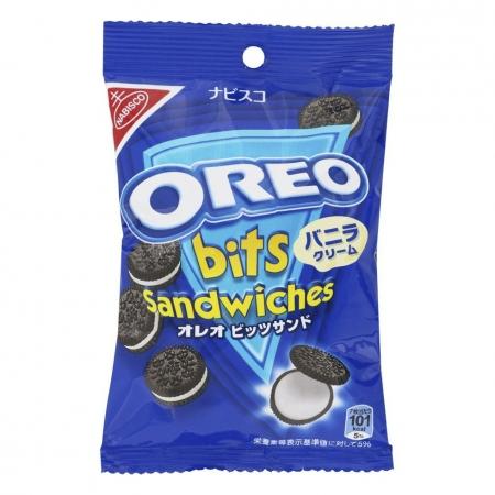 Bánh Quy Oreo Bits Sandwiches Vị Vanilla 65g