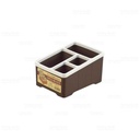 Khay Đựng Bút, Điều Khiển 4 Ngăn Inomata (Màu Ghi)