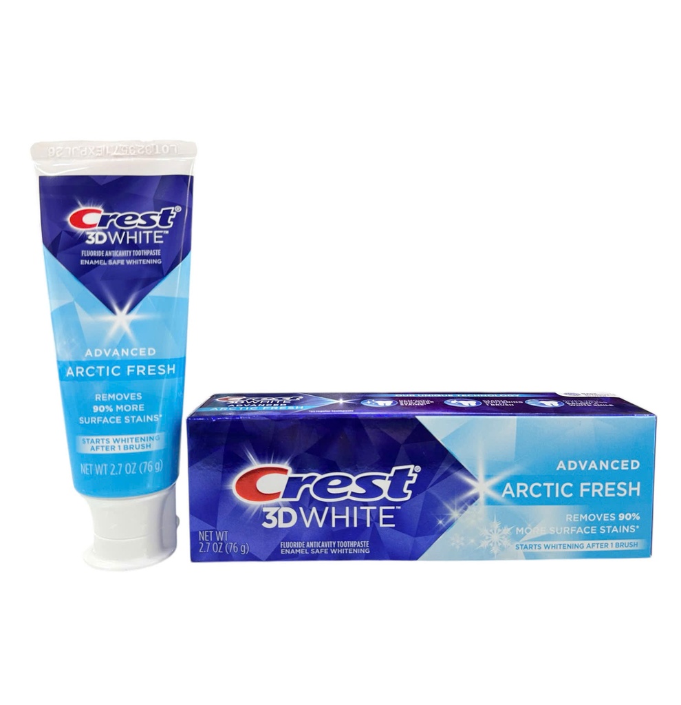 Kem Đánh Răng Crest 3D Arctic Fresh (76g)