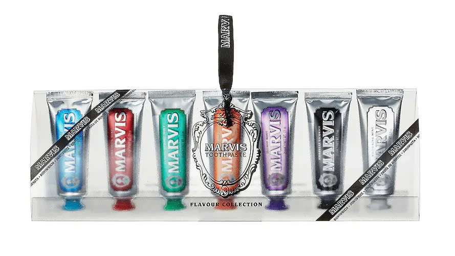 Set Kem Đánh Răng MARVIS Flavour Collection (25ml x 7 Tuýp)