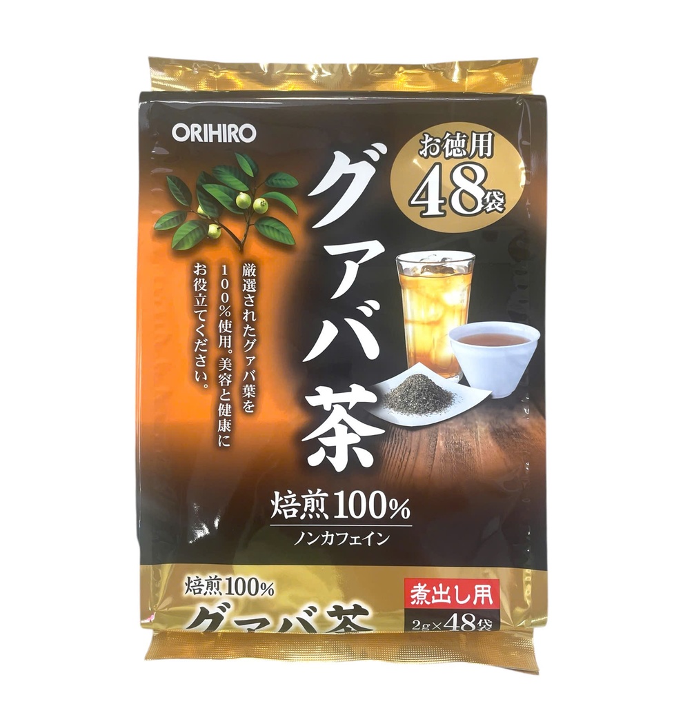 Trà Ổi Hỗ Trợ Giảm Cân, Giảm Nguy Cơ Tiểu Đường Orihiro 48 Gói Mẫu Mới