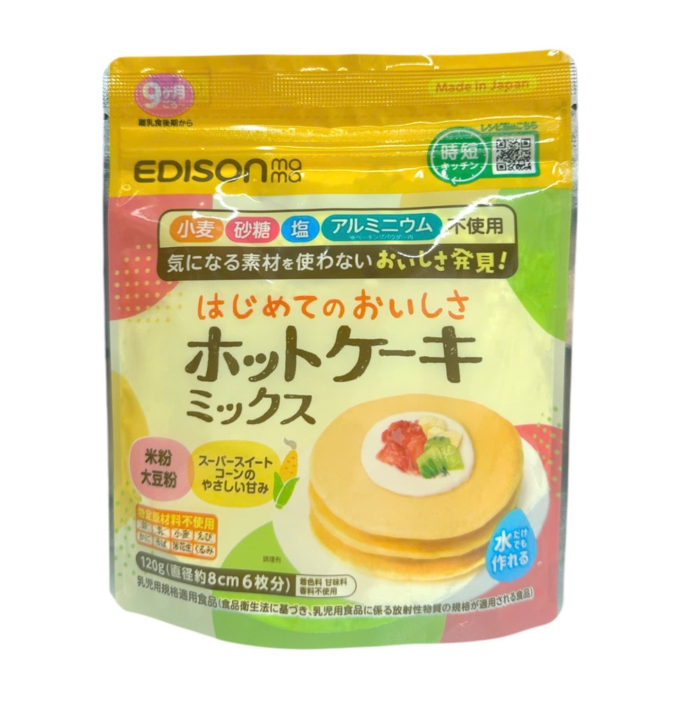Bột Làm Bánh Pancake Edison Mama 120g