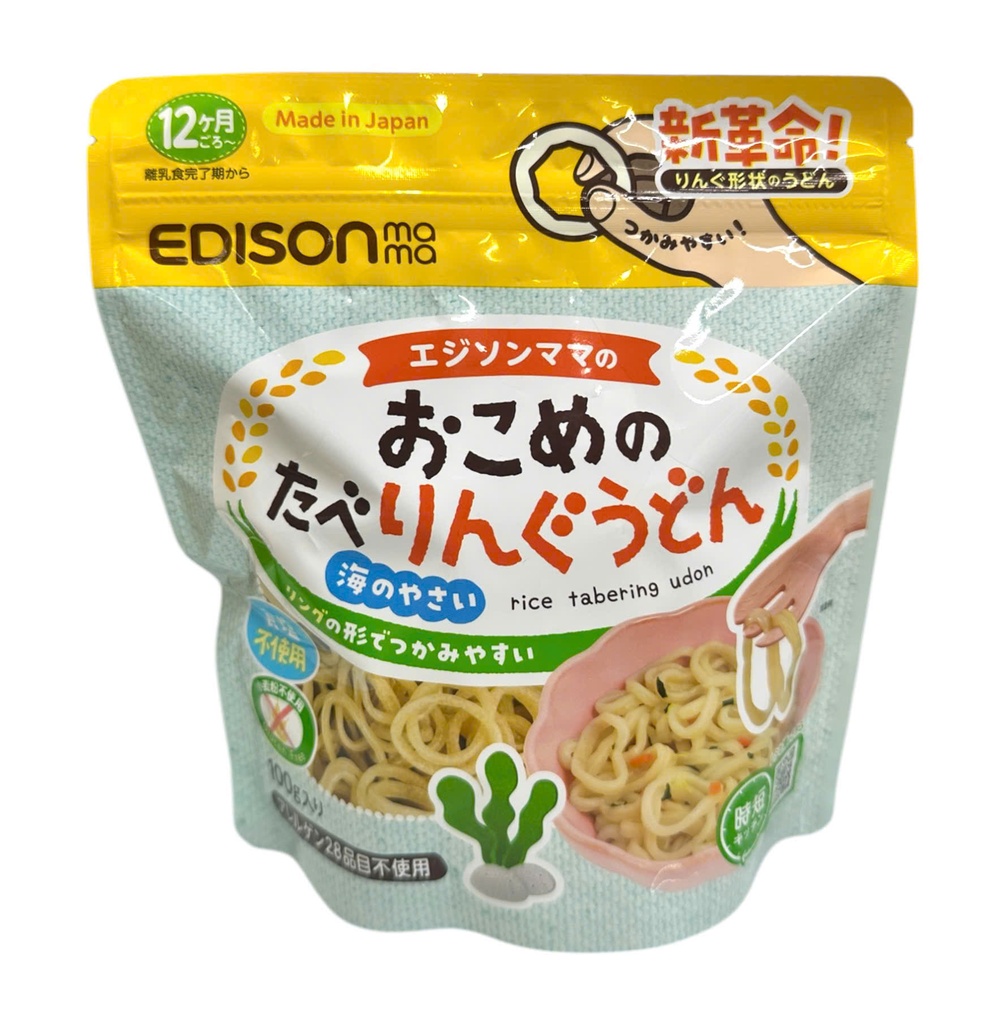 Mì Sợi Edisonmama Vị Rau Biển 100g