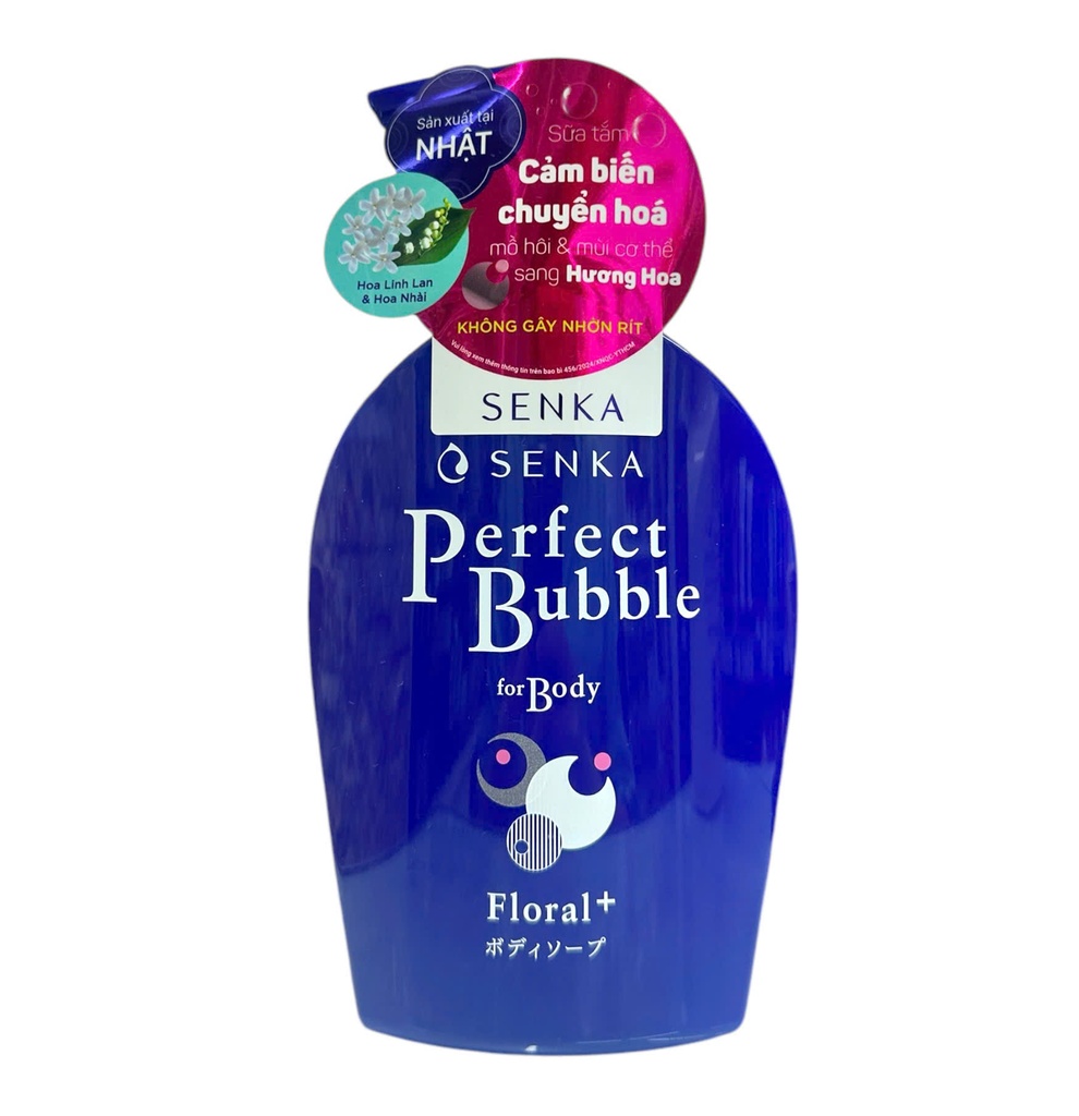 Sữa Tắm Dưỡng Ẩm Senka Hương Hoa Linh Lan & Hoa Nhài 500ml