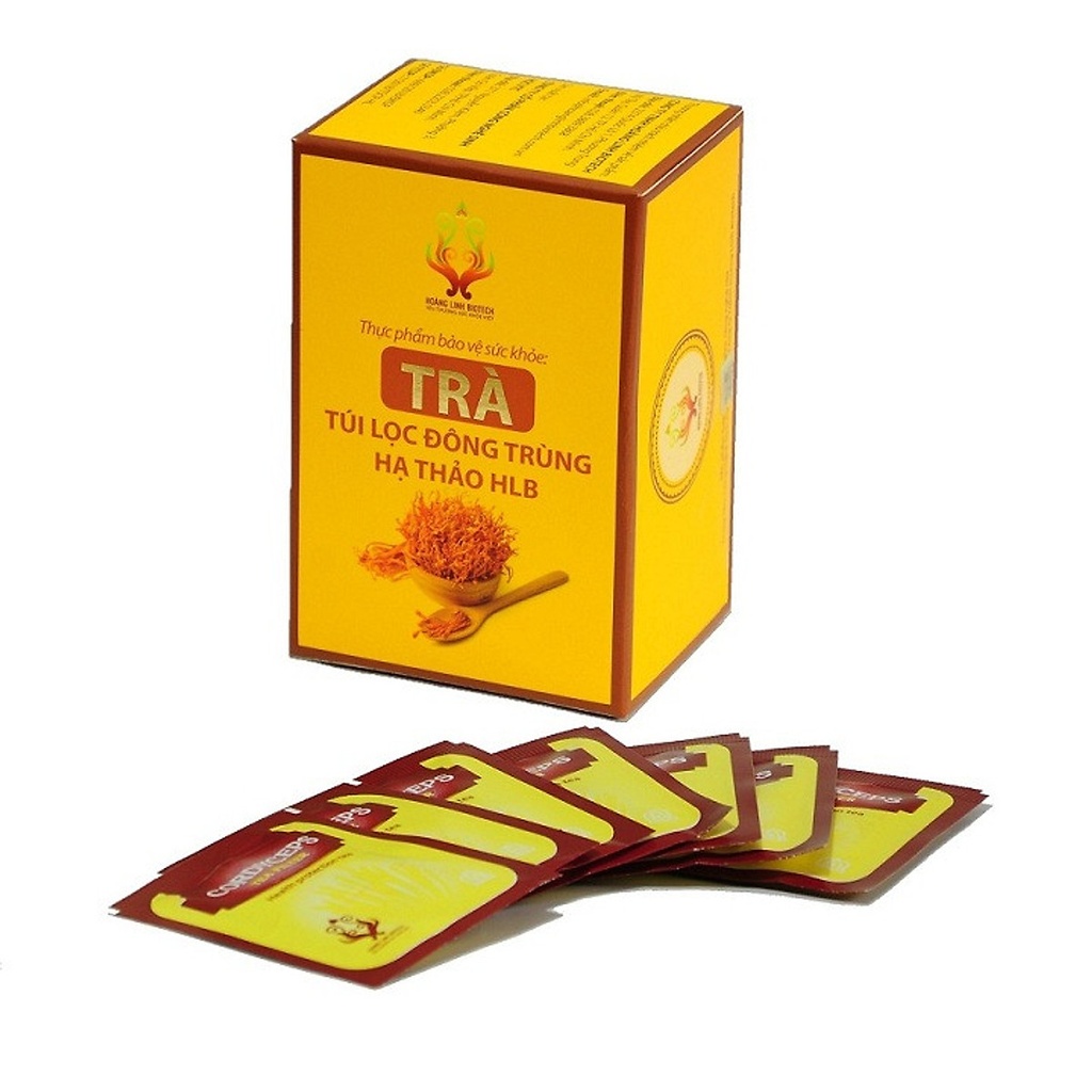 Trà Túi Lọc Đông Trùng Hạ Thảo HLB 10 Gói