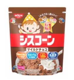 Ngũ cốc Nissin Ciscorn Big Mild Chocolate 200g