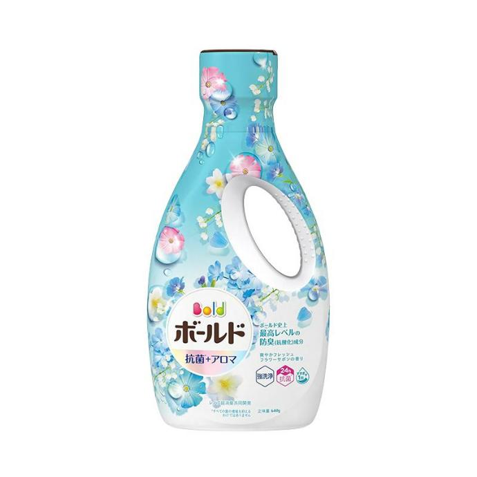 Nước Giặt Bold Gel Liquid Hương Hoa Tươi Mát 630g