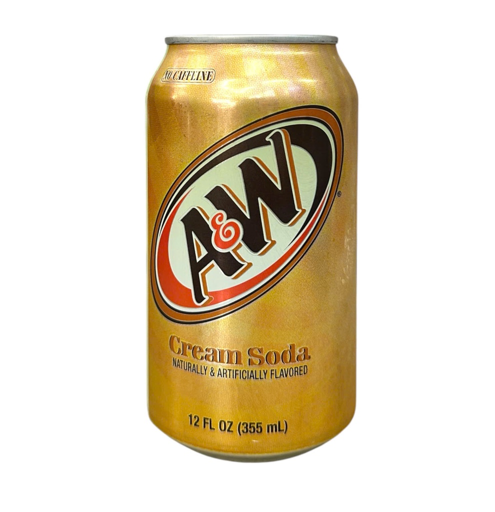 Nước Uống A&W Cream Soda -355ml