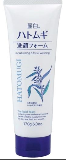 Sữa Rửa Mặt Dưỡng Ẩm, Sáng Da Reihaku Hatomugi The Facial Foam 170g