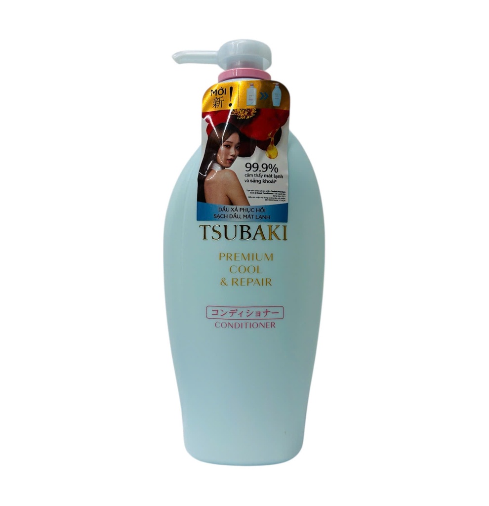 Dầu Xả Tsubaki Premium Phục Hồi, Sạch Dầu Mát Lạnh 450ml