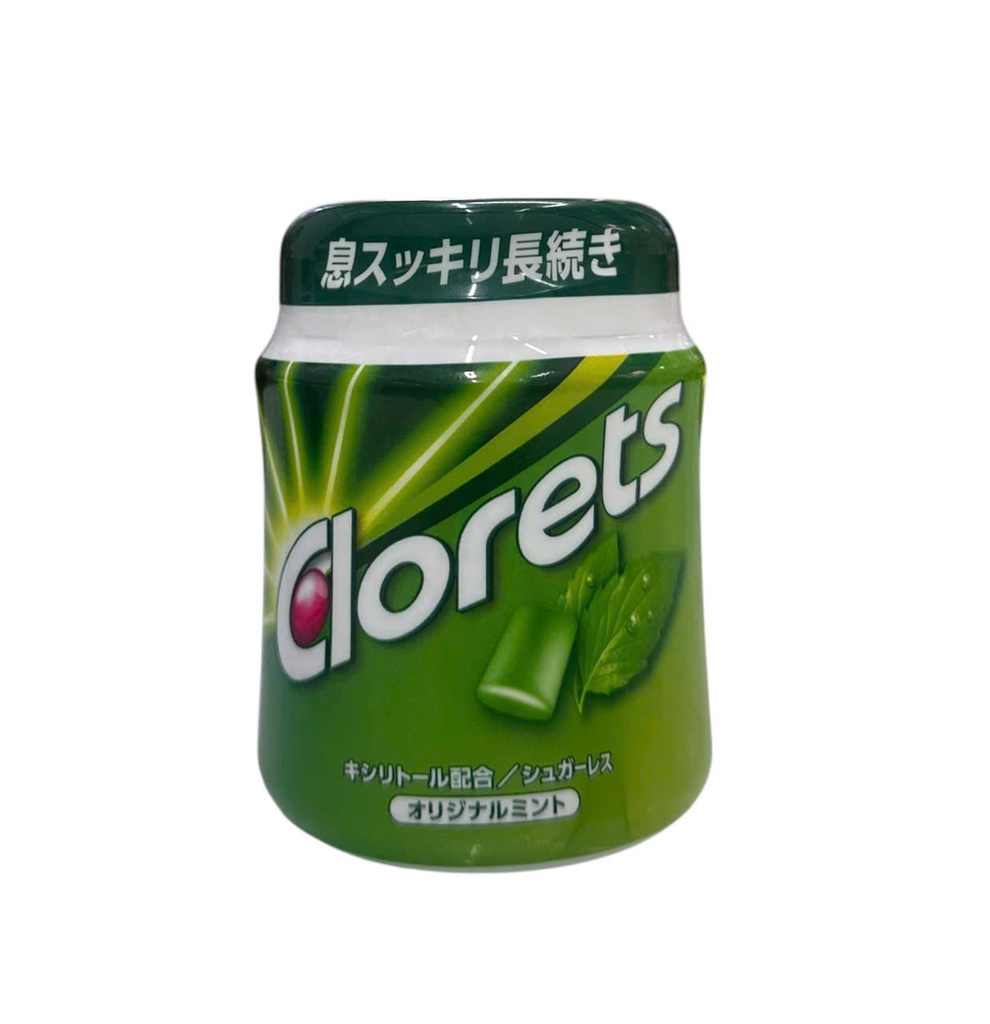 Kẹo Cao Su CLORETS Hương Bạc Hà 140G