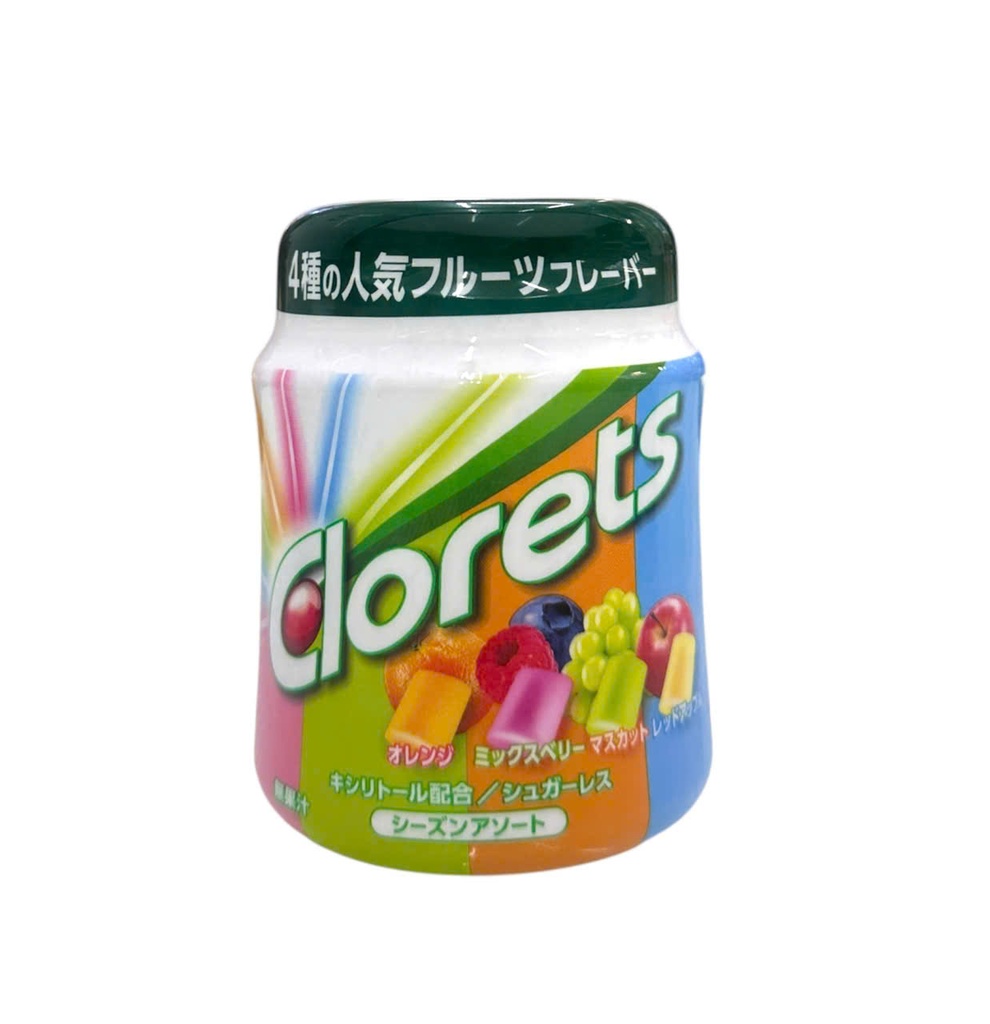 Kẹo Cao Su CLORETS Hương Trái Cây 140G
