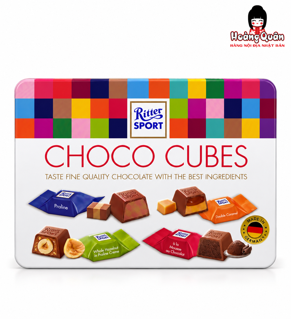 Socola Hỗn Hợp Cubes Ritter Sport 162.25g