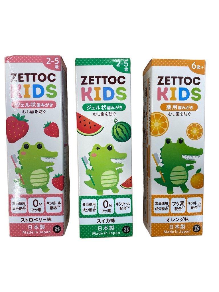 Kem Đánh Răng Trẻ Em Zettoc Kid 70g