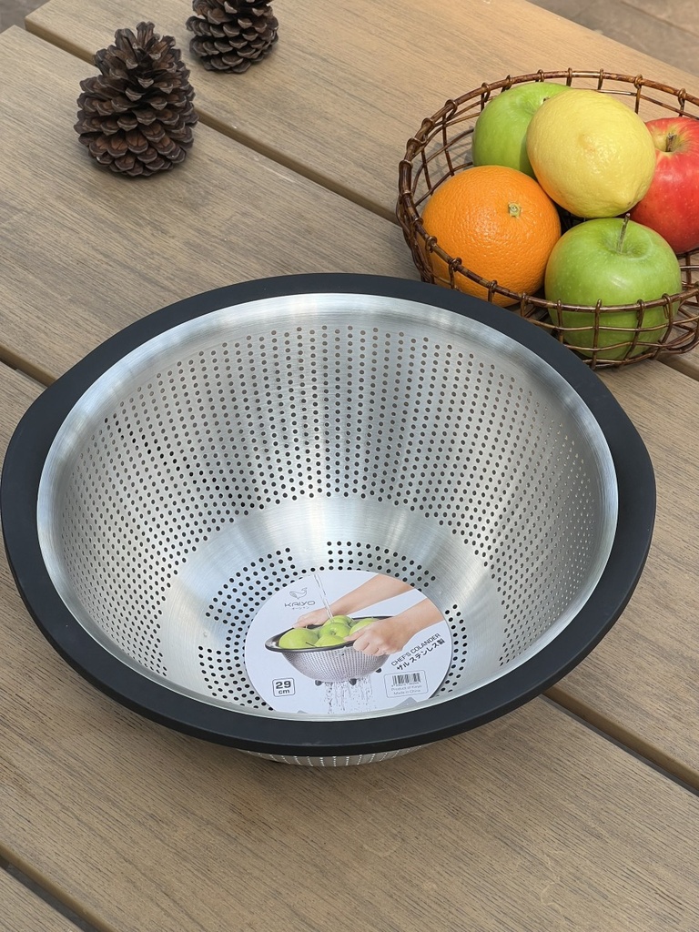 Rổ Inox Kaiyo Đường Kính 29cm | Hoàng Quân Hàng Nhật