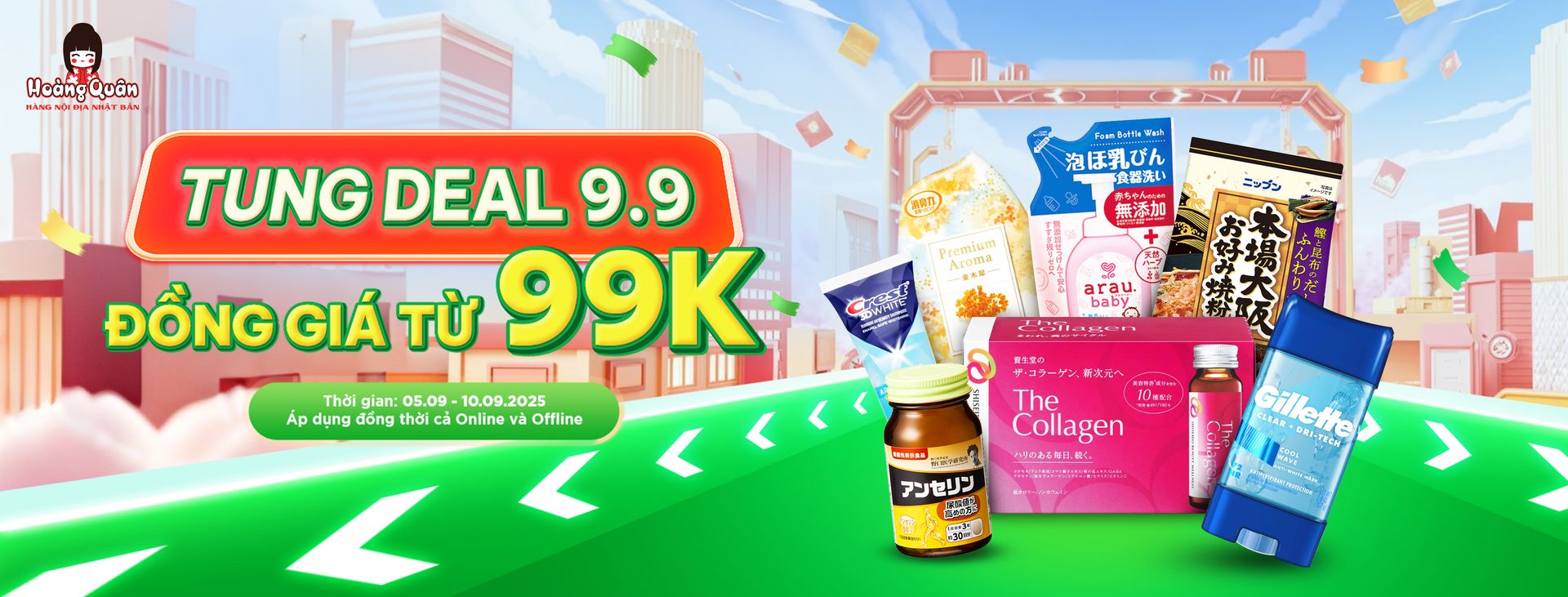 Deal hấp dẫn Tháng 9